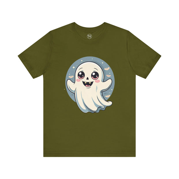 Cute Ghost Short Sleeve Tee