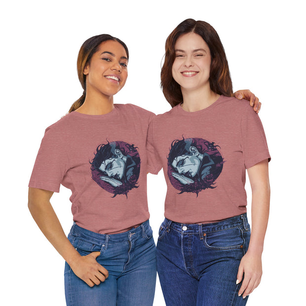 Dreamy Sleepy Graphic Tee, Unisex T-Shirt, Casual Wear, Gift for Relaxation, Unique Artwork, Lounge T-Shirt, Cozy Fashion