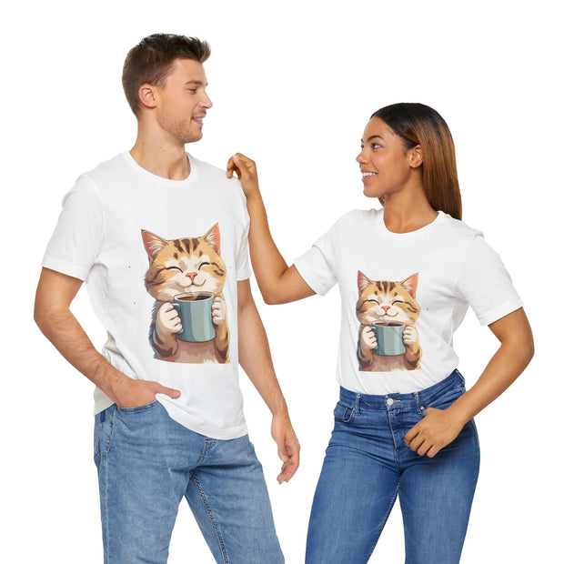 Cute Cat Coffee Tee