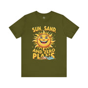 Sunny Vibes Tee | Unisex Short Sleeve Tee, Summer Shirt
