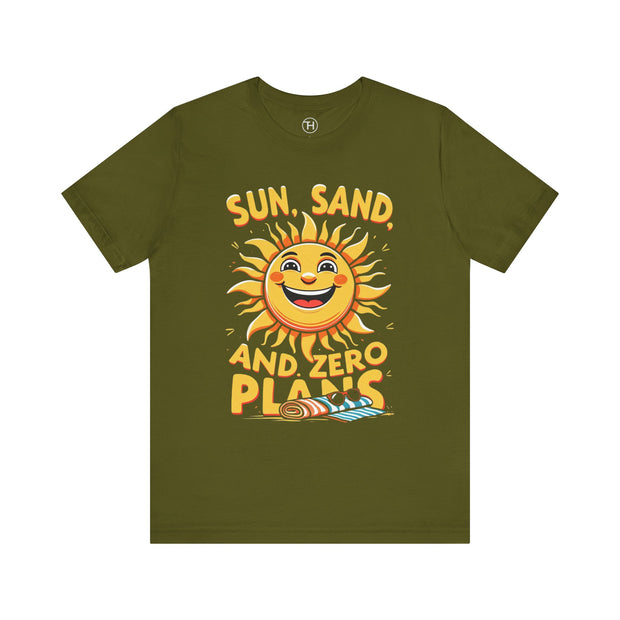 Sunny Vibes Tee | Unisex Short Sleeve Tee, Summer Shirt