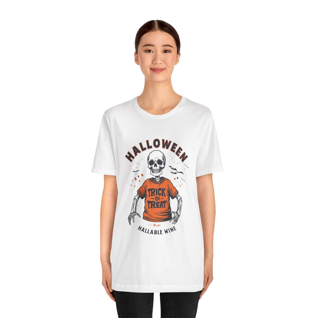 Halloween Trick or Treat Skull Tee