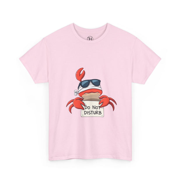 Playful Crab Graphic Tee, Relaxed Summer T-Shirt, Gift for Beach Lovers, Funny Casual Wear, Unique Gift Idea, Summer Vibes Shirt