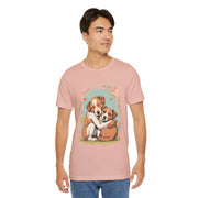 Cute Dog Love Short Sleeve Tee