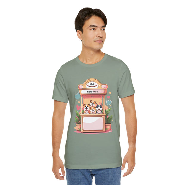 Dog Lover T-Shirt - Cute Pet Photo Booth Tee
