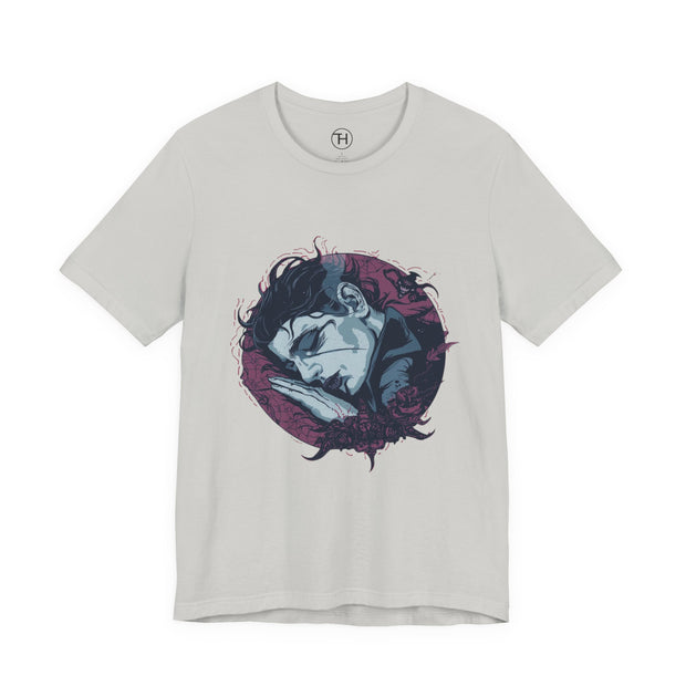 Dreamy Sleepy Graphic Tee, Unisex T-Shirt, Casual Wear, Gift for Relaxation, Unique Artwork, Lounge T-Shirt, Cozy Fashion