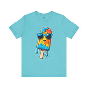 Cool Popsicle Graphic Tee, Summer T-Shirt, Unisex Jersey Tee, Fun Ice Cream Shirt, Gift for Ice Cream Lovers, Cute Casual Wear