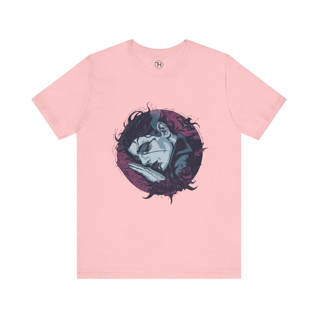 Dreamy Sleepy Graphic Tee, Unisex T-Shirt, Casual Wear, Gift for Relaxation, Unique Artwork, Lounge T-Shirt, Cozy Fashion