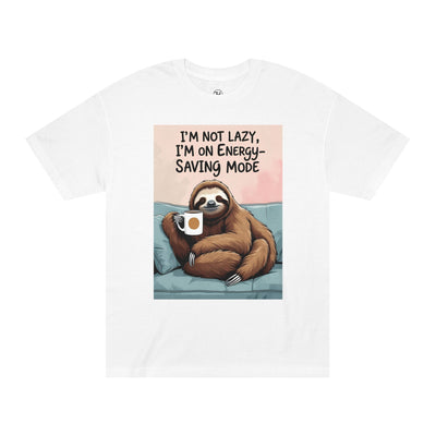 Funny Sloth Unisex Classic Tee, Perfect for Relaxation, Gift for Friends, Casual Wear, Lazy Day Humor, Comfy Everyday Shirt