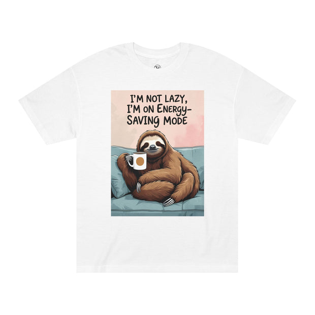 Funny Sloth Unisex Classic Tee, Perfect for Relaxation, Gift for Friends, Casual Wear, Lazy Day Humor, Comfy Everyday Shirt