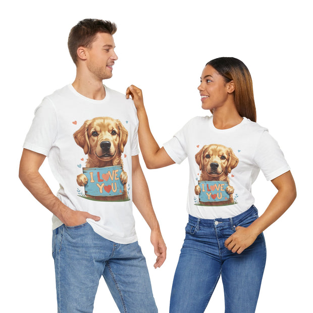 Adorable Dog Love Tee