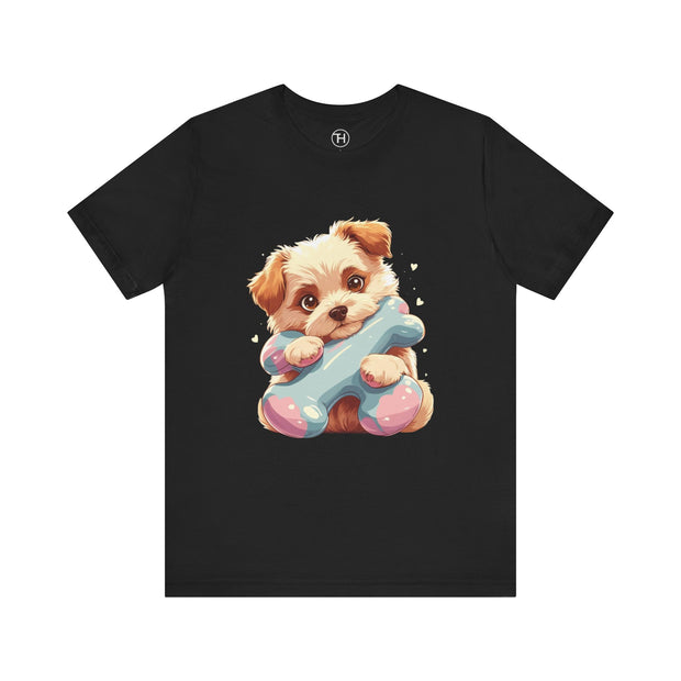 Adorable Puppy Graphic Tee | Unisex Short Sleeve T-Shirt