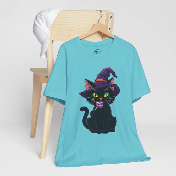 Spooky Black Cat Tee