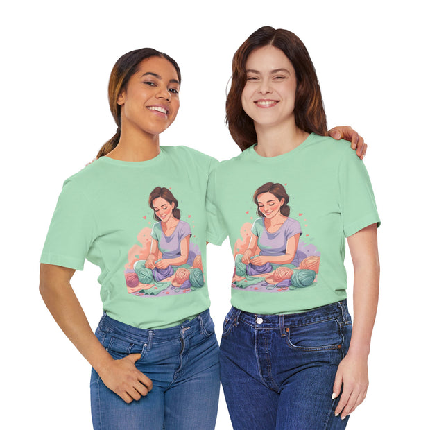 Crafty Vibes Unisex Tee - Perfect Gift for Crafters