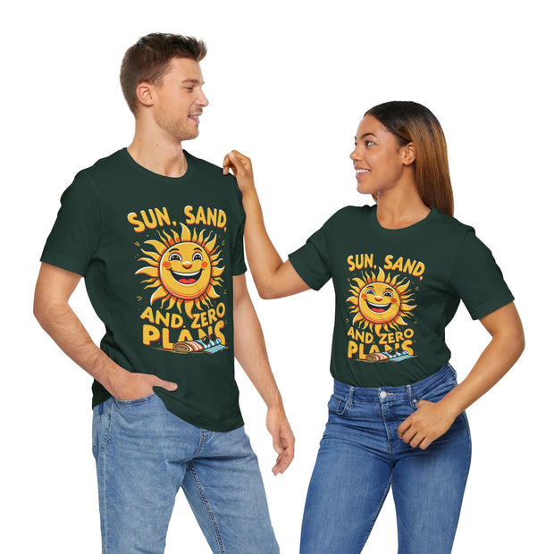Sunny Vibes Tee | Unisex Short Sleeve Tee, Summer Shirt