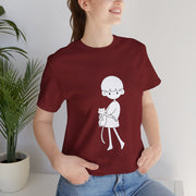 Cat Lover Unisex Jersey Tee - Cute Pet Graphic Shirt, Gift for Cat Owners, Cozy Casual Wear, Animal Lover Apparel, Birthday Gift