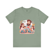 Family Love Unisex Jersey Tee - Father's Day and Mother's Day Gift Shirt