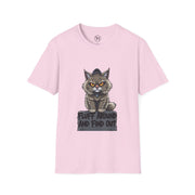 Funny Cat Graphic T-Shirt, Fluff Around and Find Out Tee, Cat Lover Gift, Unisex Humor Shirt, Casual Everyday Wear