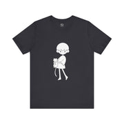 Cat Lover Unisex Jersey Tee - Cute Pet Graphic Shirt, Gift for Cat Owners, Cozy Casual Wear, Animal Lover Apparel, Birthday Gift