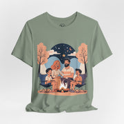 Cozy Family Campfire Tee – Perfect for Camping Trips