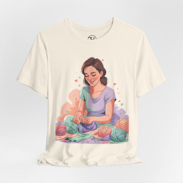 Crafty Vibes Unisex Tee - Perfect Gift for Crafters