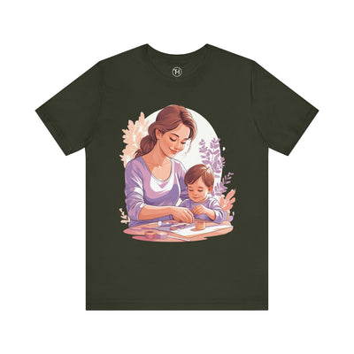 Mom & Child Art Tee - Hover View
