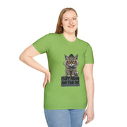 Funny Cat Graphic T-Shirt, Fluff Around and Find Out Tee, Cat Lover Gift, Unisex Humor Shirt, Casual Everyday Wear