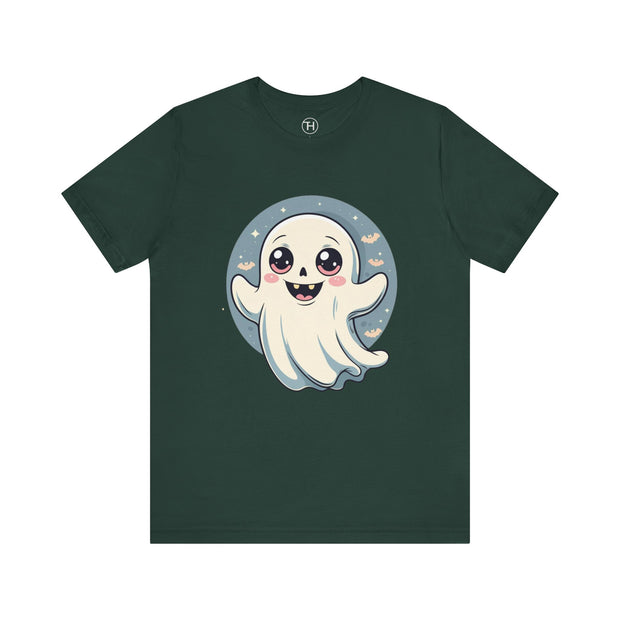 Cute Ghost Short Sleeve Tee