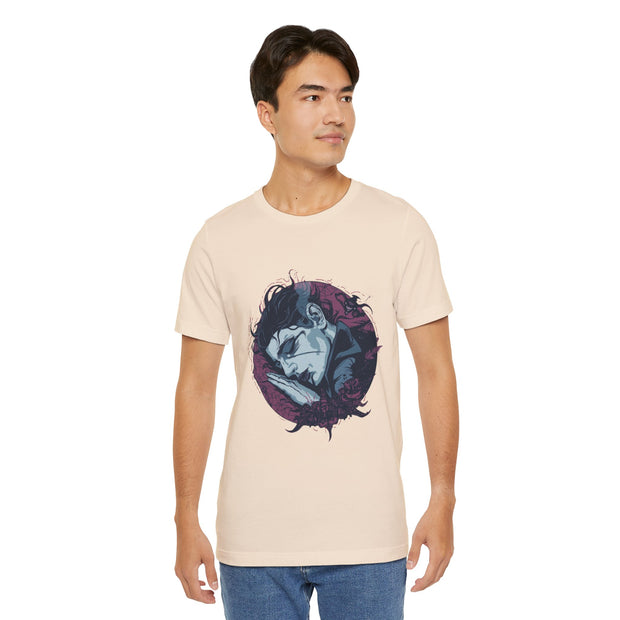 Dreamy Sleepy Graphic Tee, Unisex T-Shirt, Casual Wear, Gift for Relaxation, Unique Artwork, Lounge T-Shirt, Cozy Fashion
