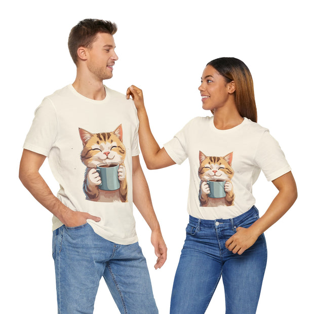 Cute Cat Coffee Tee