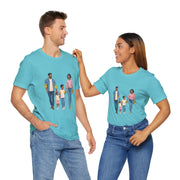 Family Walk Unisex Tee - Casual Summer Shirt for Parents