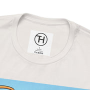 City Commute Unisex Tee, Stylish Graphic Tee, Casual Wear, Gift for Him/Her, Coffee Lover Shirt