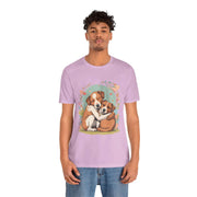Cute Dog Love Short Sleeve Tee