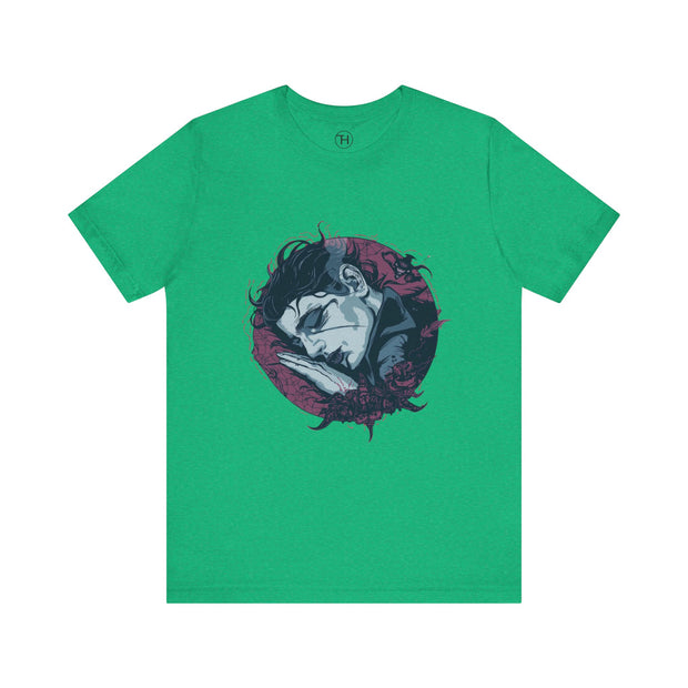 Dreamy Sleepy Graphic Tee, Unisex T-Shirt, Casual Wear, Gift for Relaxation, Unique Artwork, Lounge T-Shirt, Cozy Fashion