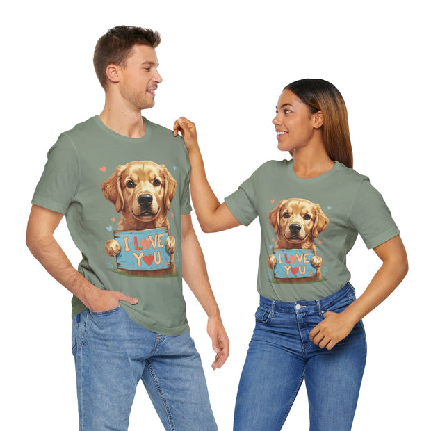 Adorable Dog Love Tee