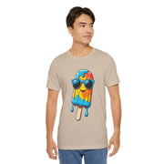 Cool Popsicle Graphic Tee, Summer T-Shirt, Unisex Jersey Tee, Fun Ice Cream Shirt, Gift for Ice Cream Lovers, Cute Casual Wear