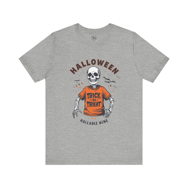 Halloween Trick or Treat Skull Tee