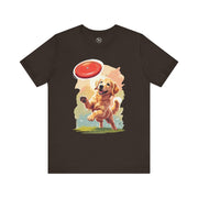 Golden Retriever Frisbee Tee