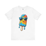 Cool Popsicle Graphic Tee, Summer T-Shirt, Unisex Jersey Tee, Fun Ice Cream Shirt, Gift for Ice Cream Lovers, Cute Casual Wear