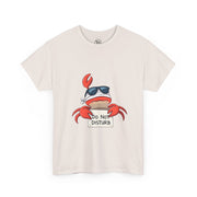 Playful Crab Graphic Tee, Relaxed Summer T-Shirt, Gift for Beach Lovers, Funny Casual Wear, Unique Gift Idea, Summer Vibes Shirt