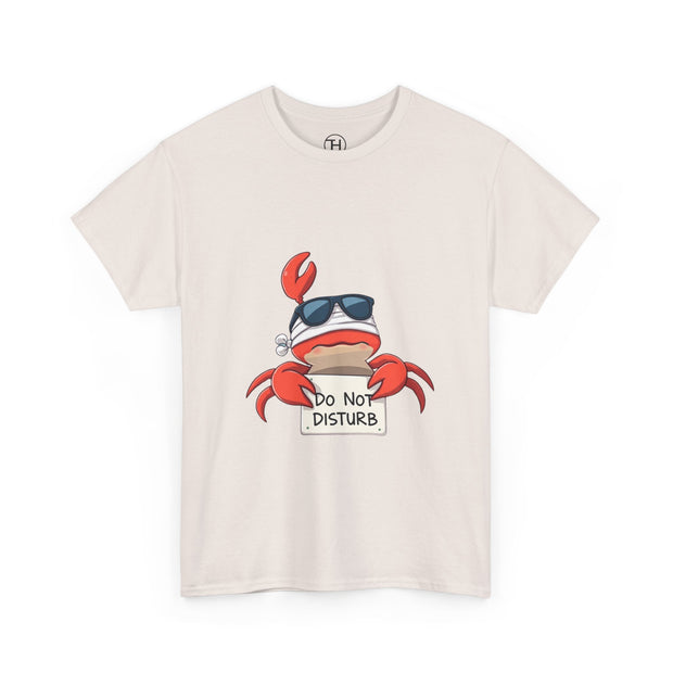Playful Crab Graphic Tee, Relaxed Summer T-Shirt, Gift for Beach Lovers, Funny Casual Wear, Unique Gift Idea, Summer Vibes Shirt