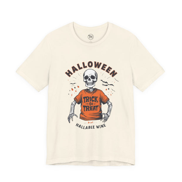 Halloween Trick or Treat Skull Tee