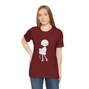 Cat Lover Unisex Jersey Tee - Cute Pet Graphic Shirt, Gift for Cat Owners, Cozy Casual Wear, Animal Lover Apparel, Birthday Gift