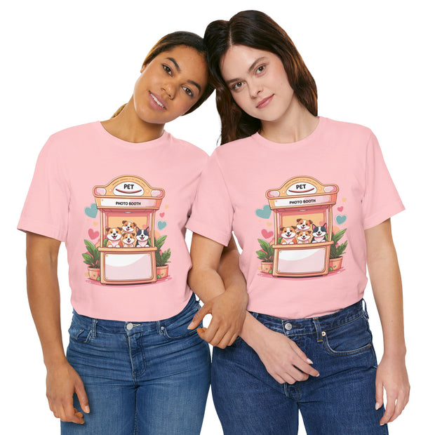 Dog Lover T-Shirt - Cute Pet Photo Booth Tee