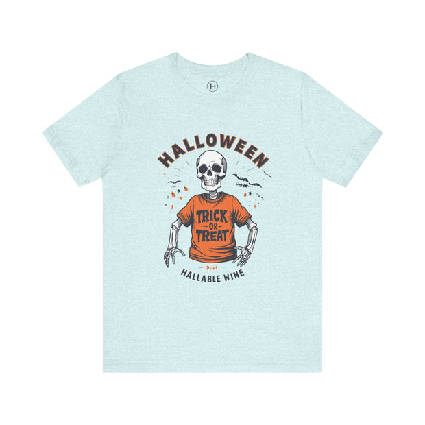 Halloween Trick or Treat Skull Tee