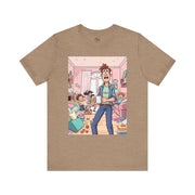 Funny Family Chaos Tee, Unisex Graphic Shirt, Parenting Humor T-Shirt, Ideal Gift for Dad, Quirky Casual Wear