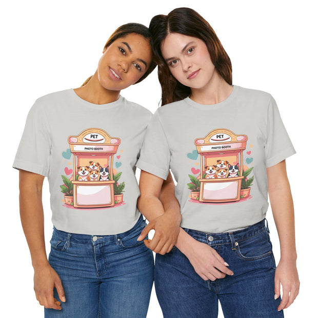 Dog Lover T-Shirt - Cute Pet Photo Booth Tee