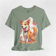 Cute Dog Love Unisex Tee