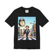 City Commute Unisex Tee, Stylish Graphic Tee, Casual Wear, Gift for Him/Her, Coffee Lover Shirt