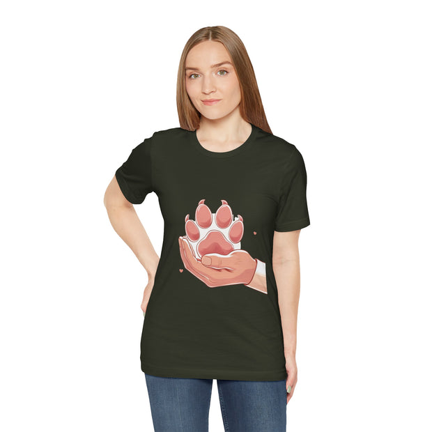 Paw Print Love Tee